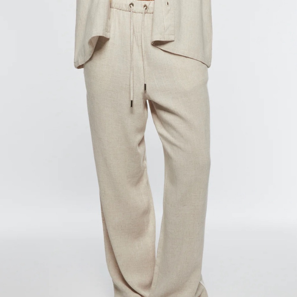 AIR LINEN PANT.